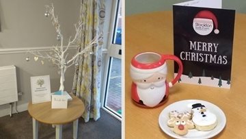 Stockton care home remember past Residents with Christmas Remembrance tree